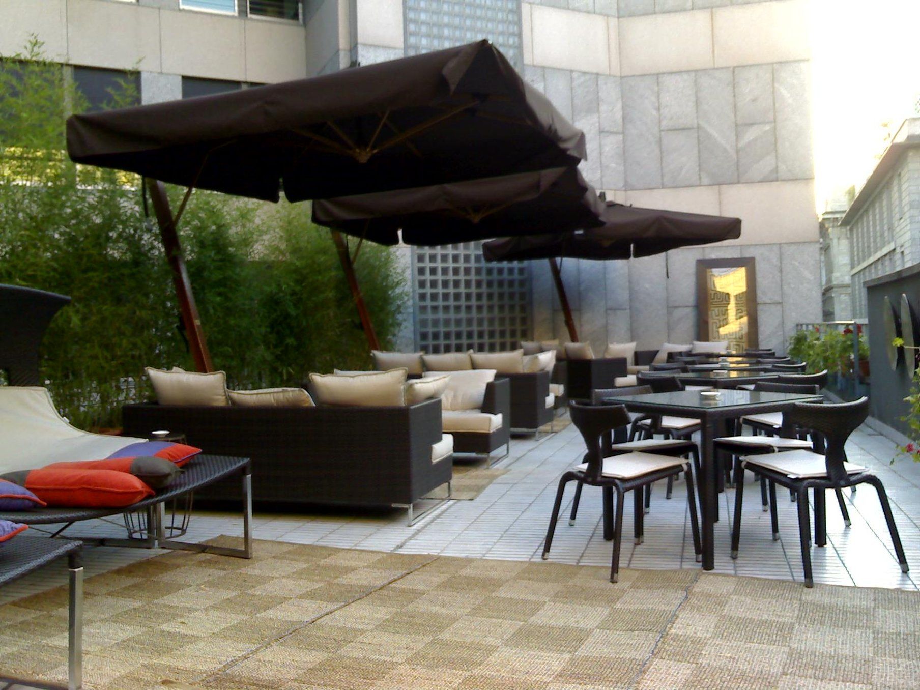 Sina The Gray Otel Milano Restoran fotoğraf